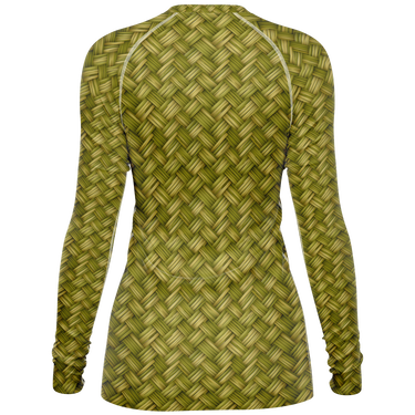 Chokefish™ Long Sleeve Rashguard Textures Woman's Shirt-002